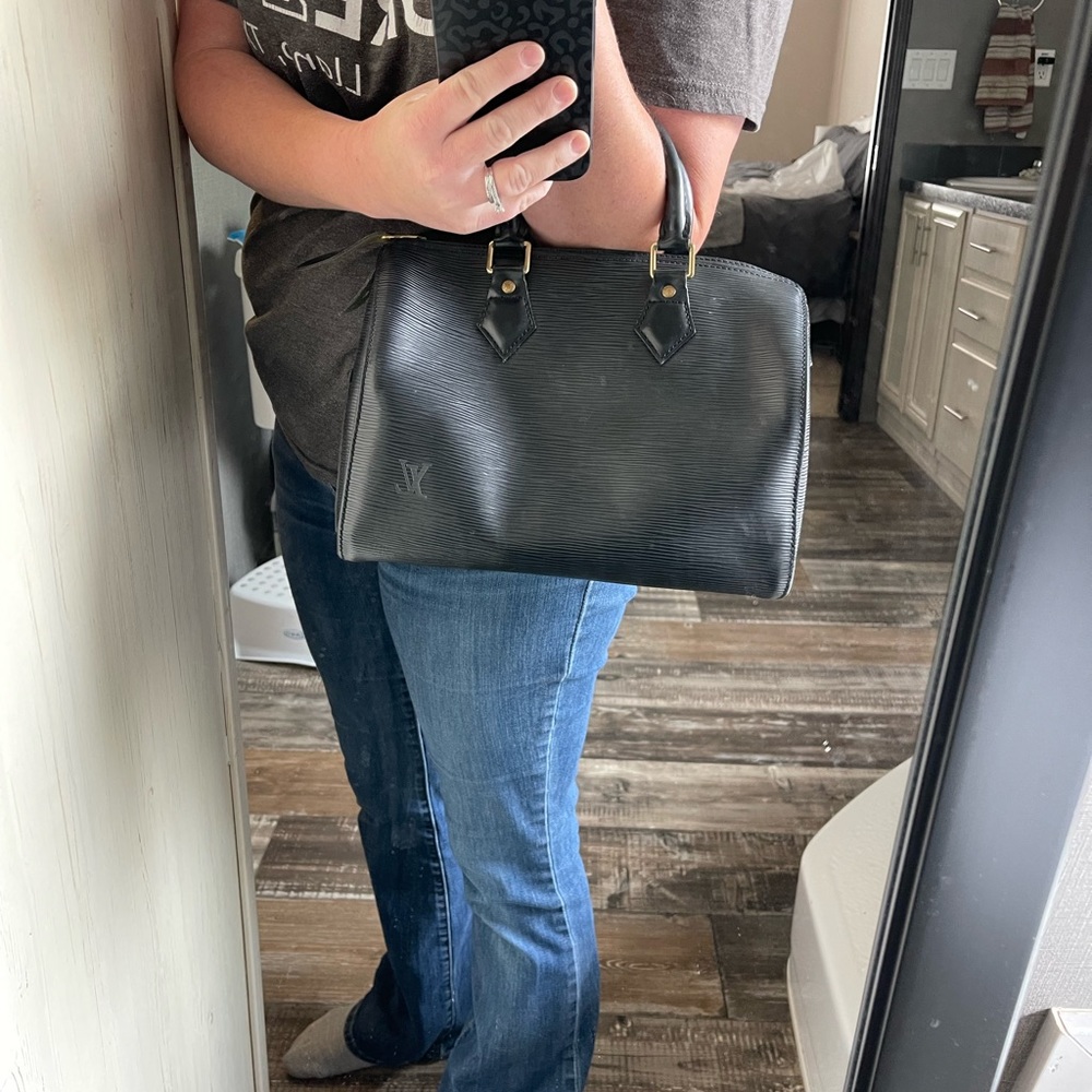 Louis Vuitton black Speedy